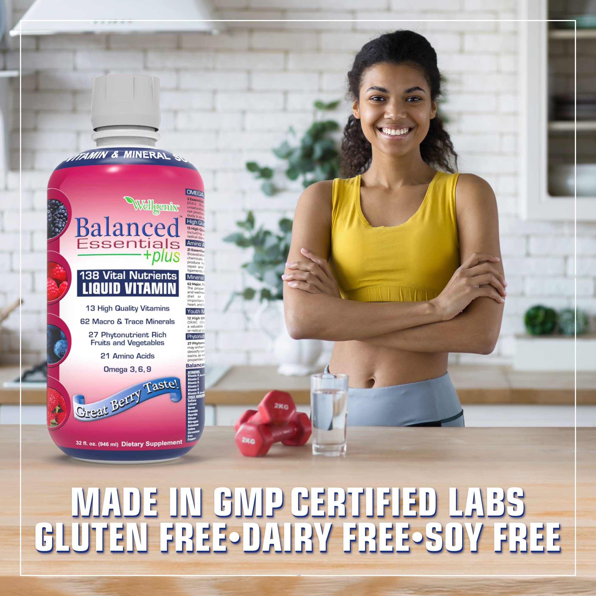 Wellgenix Balanced Essentials shown for adults and kids in daily use.
