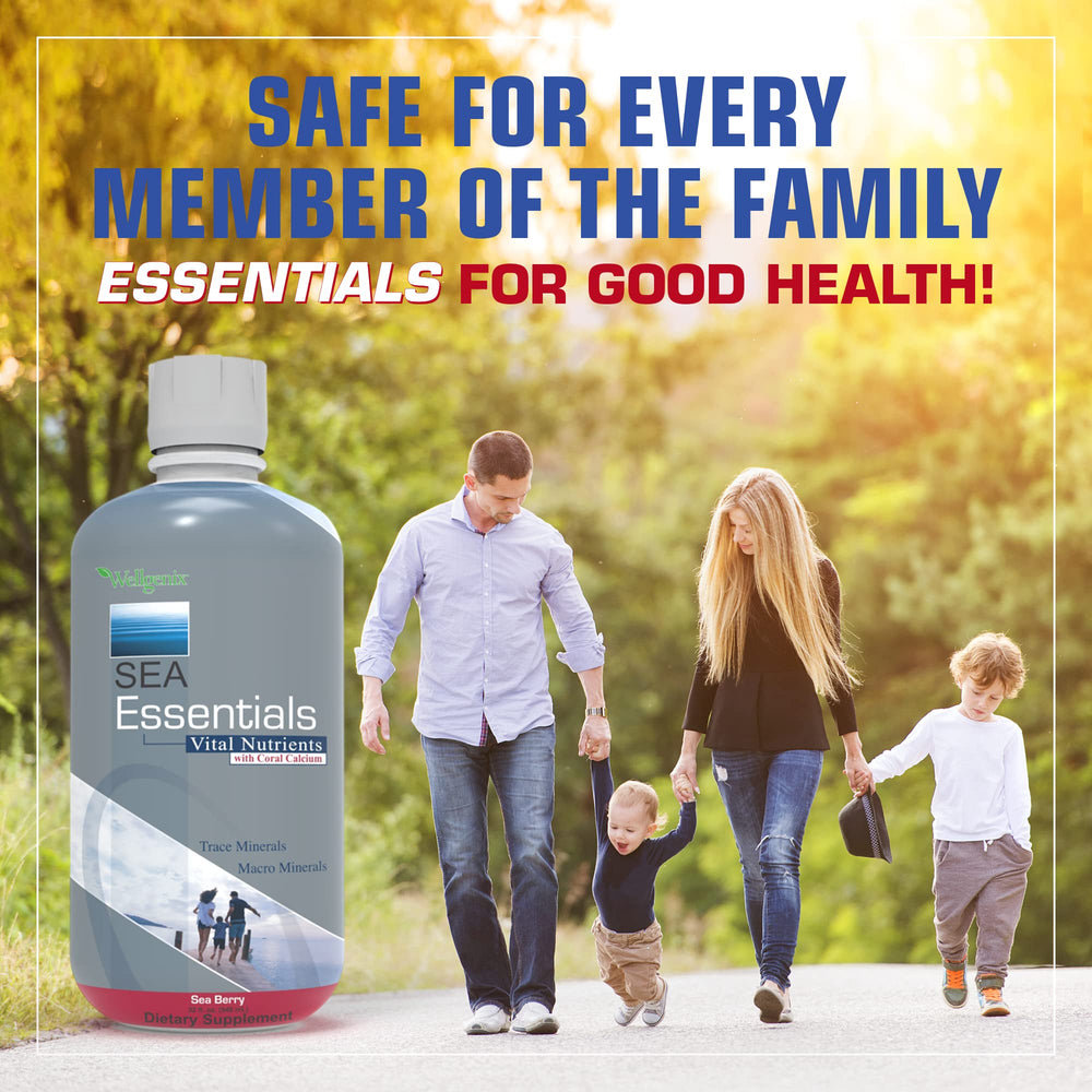 Wellgenix Sea Essentials cranberry and aloe on label may support immune health