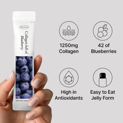 Wellinus travel pack collagen jelly for busy schedules and easy consumption