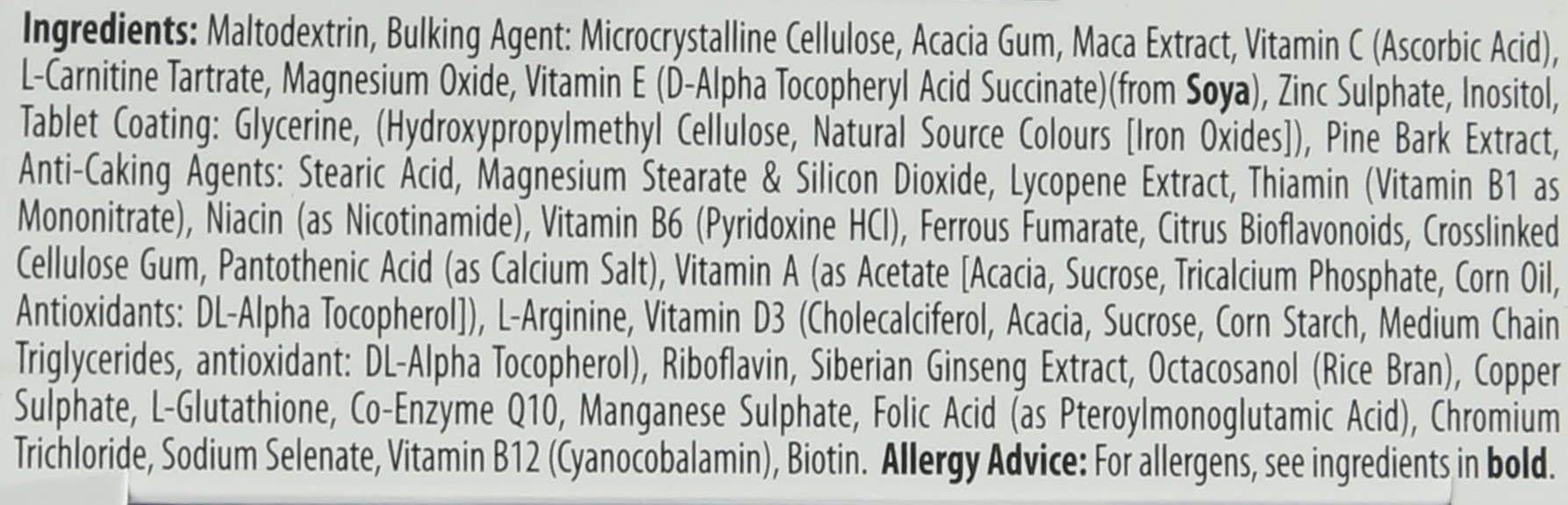 Wellman Conception packaging with leaflet explaining the comprehensive nutrient blend