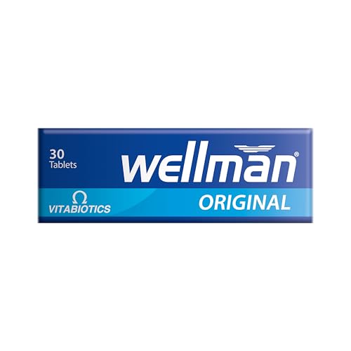 Vitabiotics Wellman supplement scene illustrating daily micronutrient coverage for men