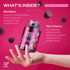 Wellneco Beet Chews packaging front with Made in USA claim