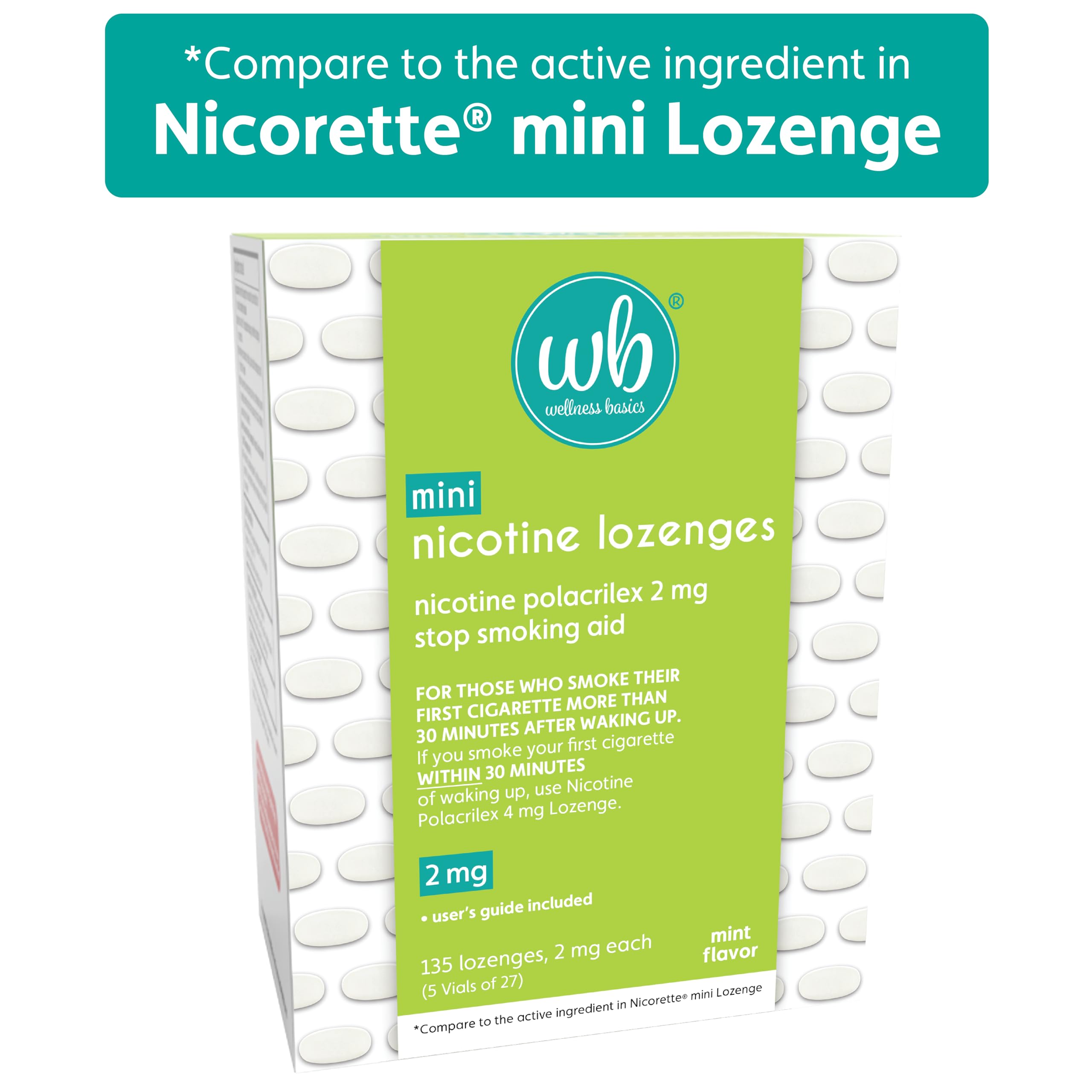 Wellness Basics on-the-go lozenge pack designed for busy routines