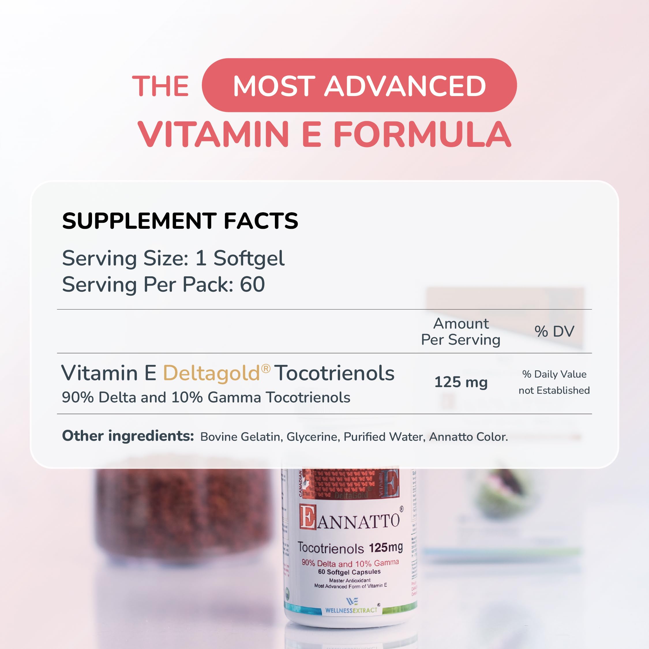WELLNESS EXTRACT packaging transition shows variation and natural softgel color.