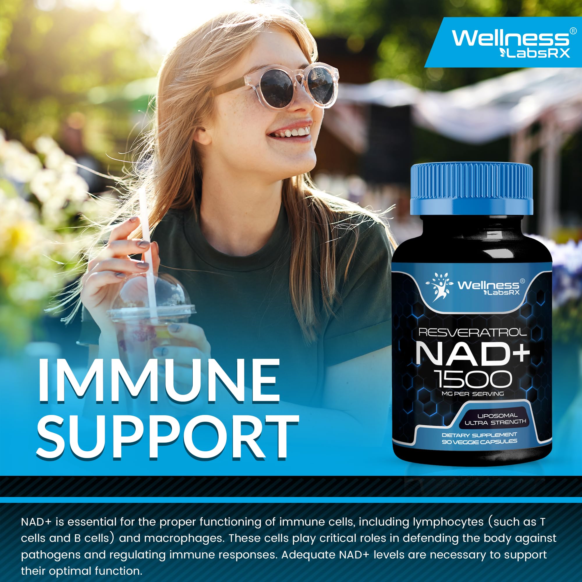 Wellness LabsRx 90-capsule bottle indicating a 45-day supply