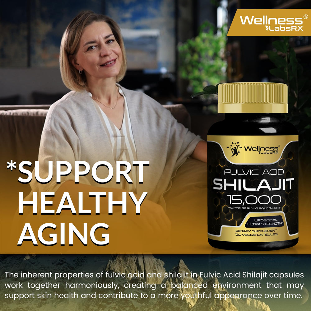 Wellness LabsRx capsules in hand suggesting daily vitality routine