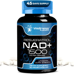 Wellness LabsRx NAD 1500mg bottle for daily energy support