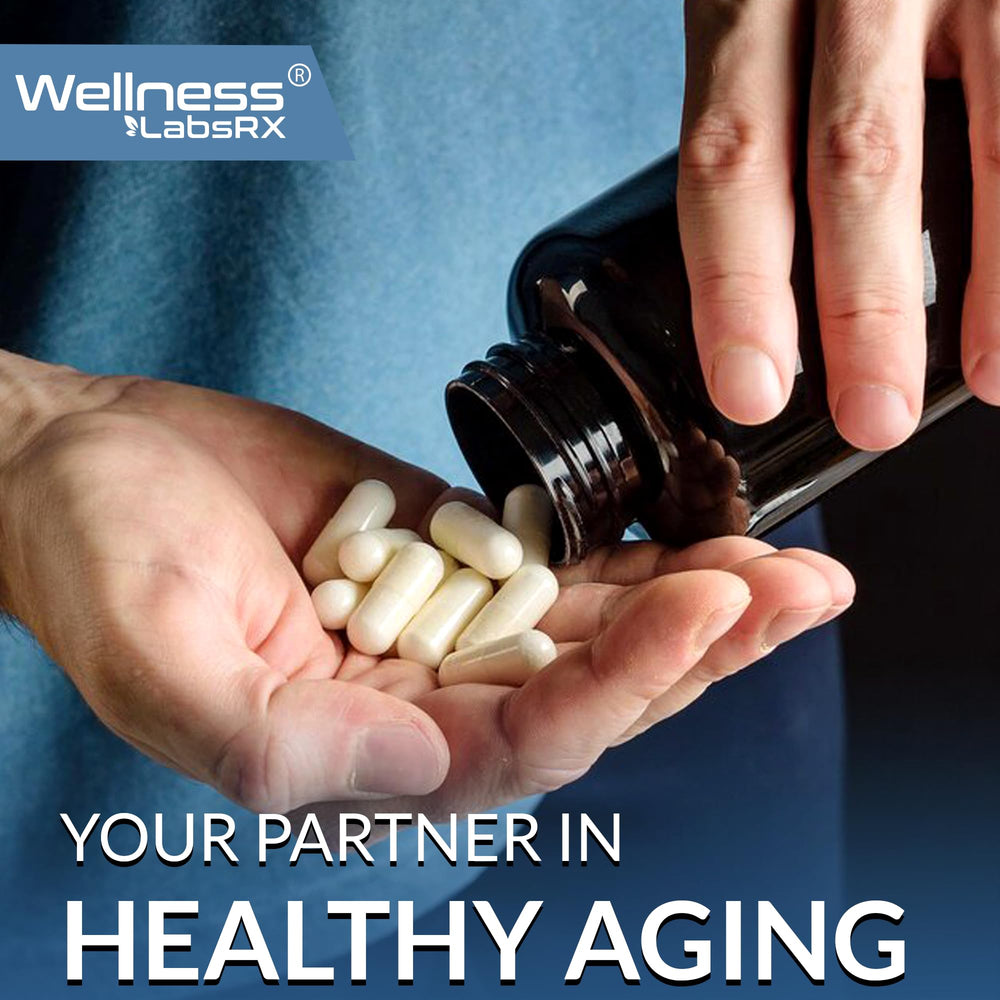 Wellness LabsRx packaging with bottle and outer carton presentation