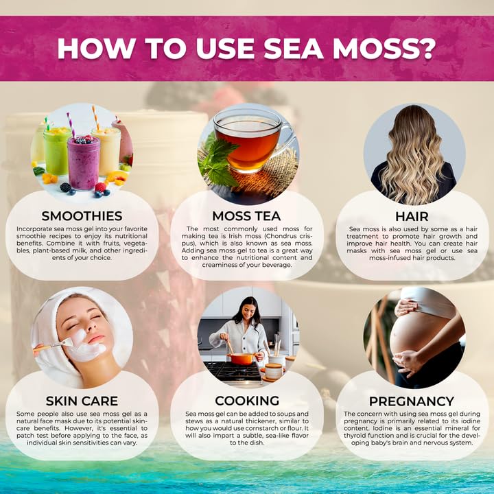Wellness LabsRX Sea Moss Gel berry swirl emphasizes dessert-friendly flavor.