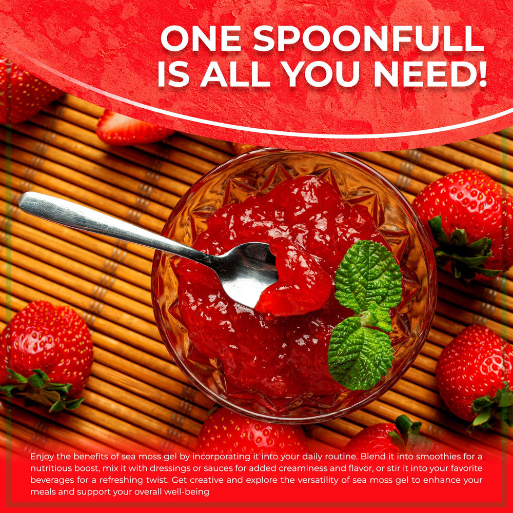 Serving suggestion with smoothie to add a nutrient-rich boost.