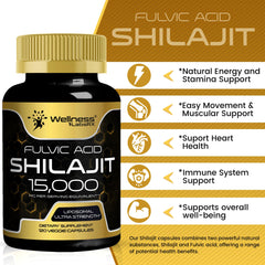 Wellness LabsRx Himalyan Shilajit 10:1 extract potency graphic