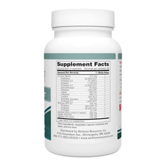 Digestive Helper label close-up highlighting the 14-enzyme blend