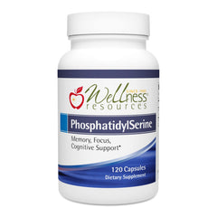 Wellness Resources phosphatidylserine sunflower capsules for brain support at 100 mg