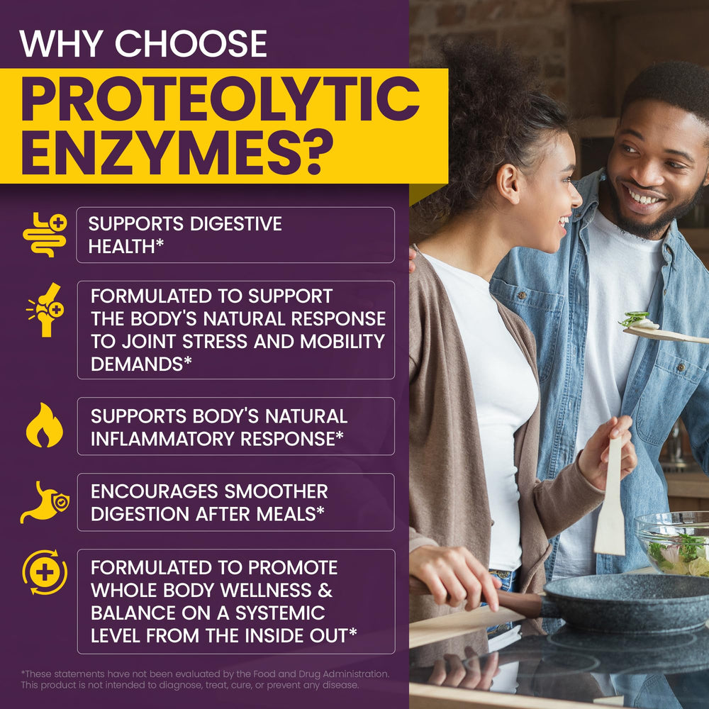 Label close-up of WellnessOne ProOneZyme showing non-GMO formula