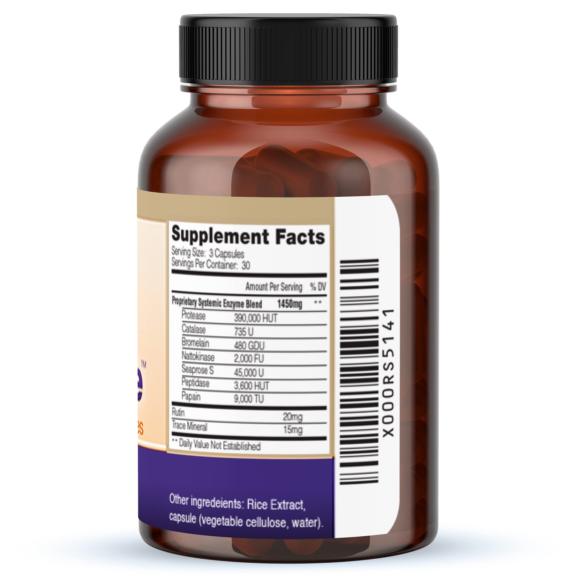 WellnessOne ProOneZyme supplement set displayed for digestion and comfort