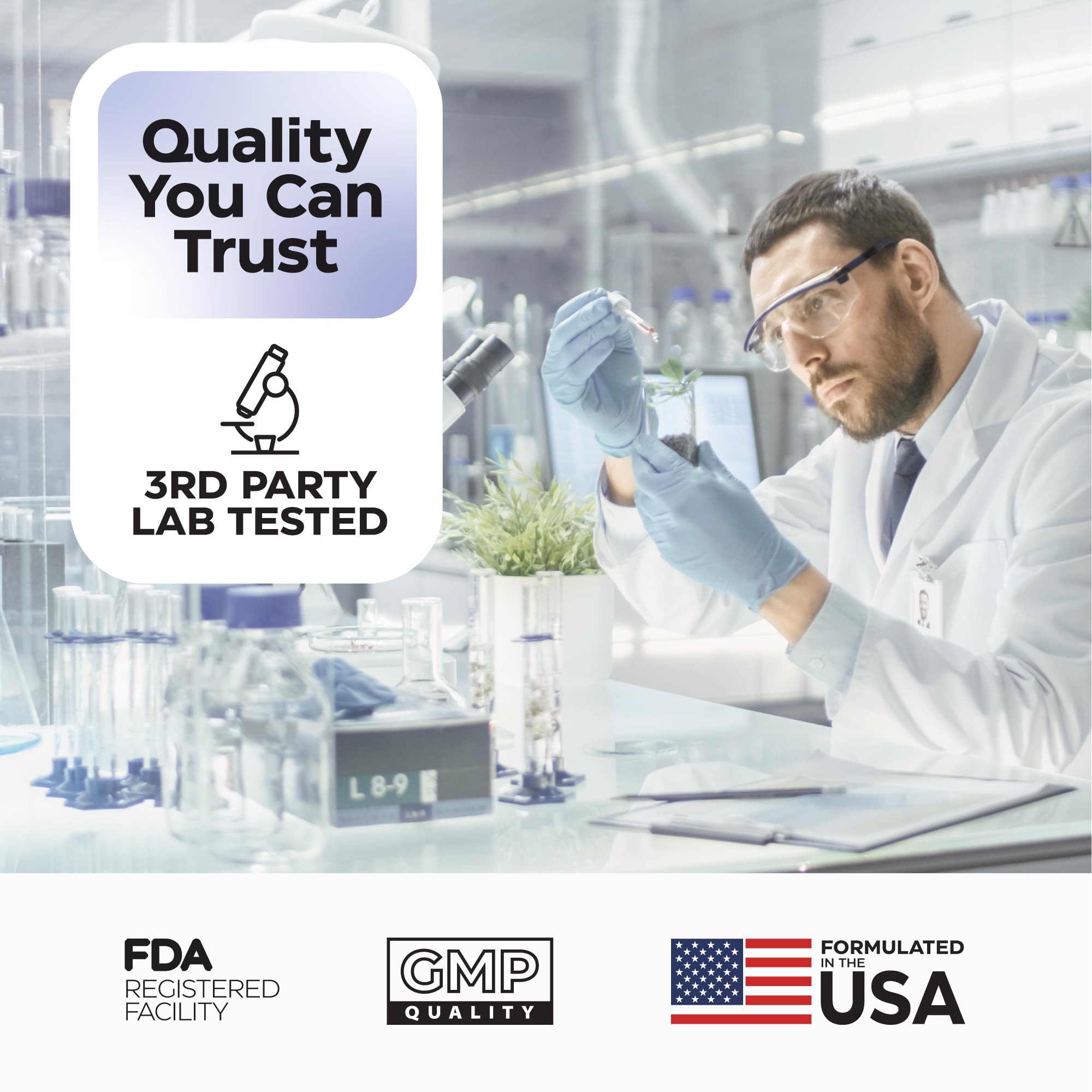 Wellneum label and seal convey quality and purity on bottle.