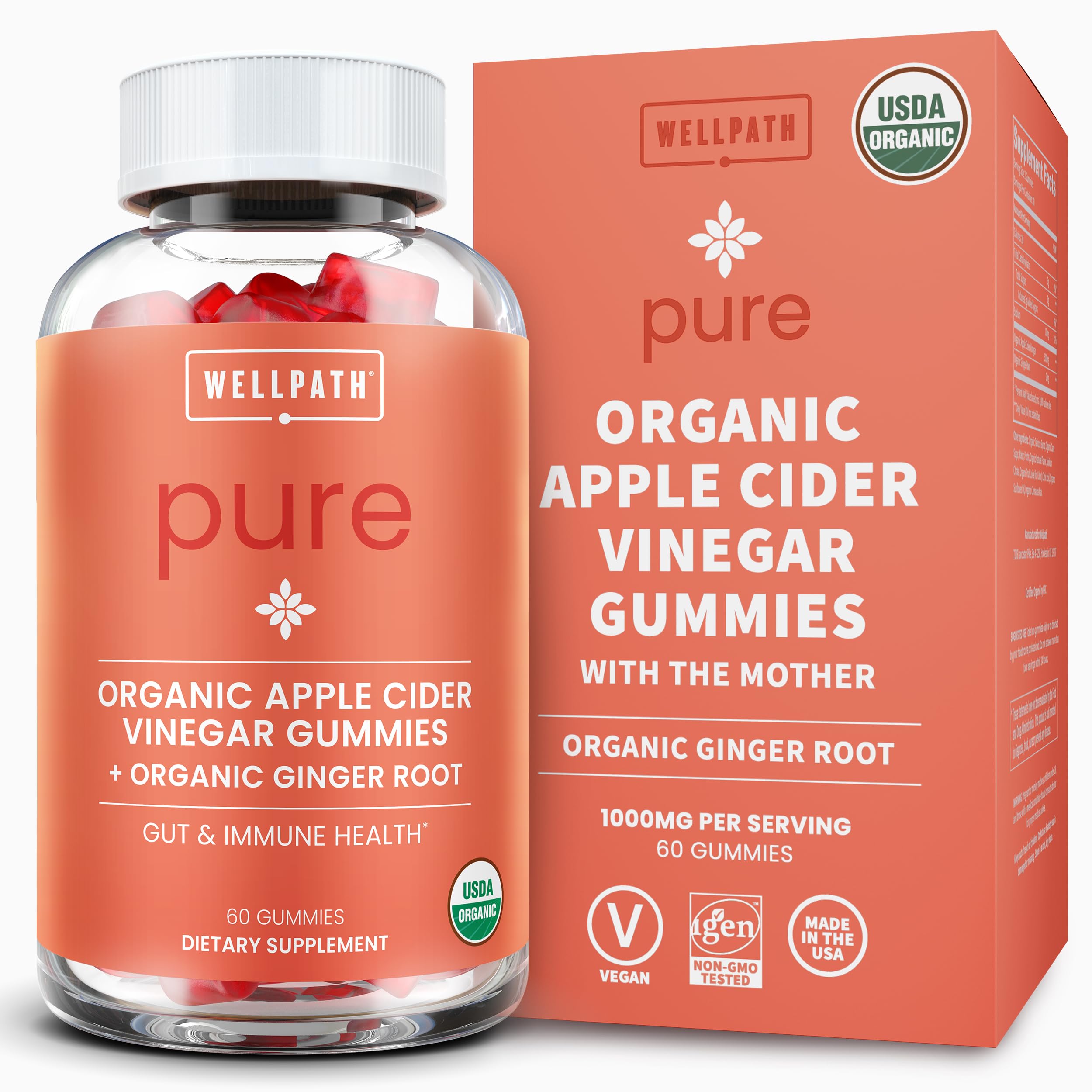 WellPath ACV Gummies bottle front showcasing the product for daily use