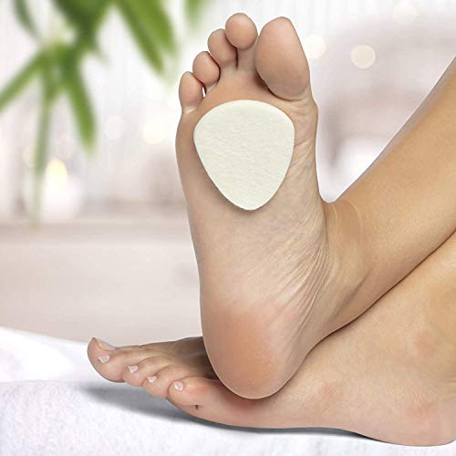 Wellsfoot metatarsal pads are high-heel friendly and discreet under footwear.