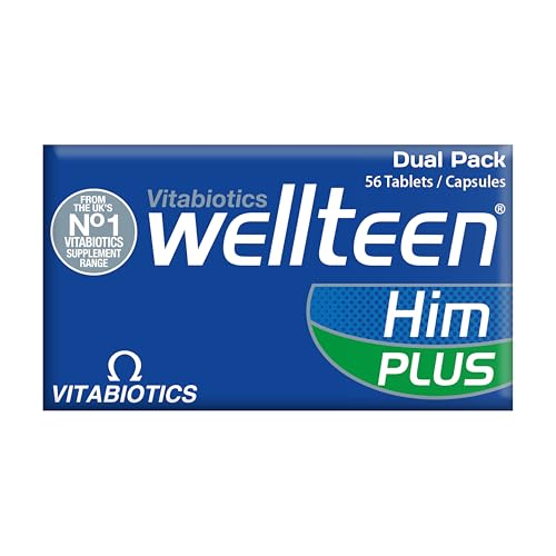 Wellteen Him Plus daily-use setup with dose guidance