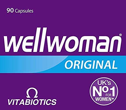 Wellwoman Original 90 tablets dispensing demonstrates easy daily intake.