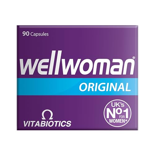 Wellwoman Original Caps packaging on shelf for wellness