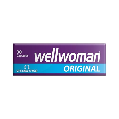 Wellwoman-packaging-display shows the 30-capsule box for everyday use.