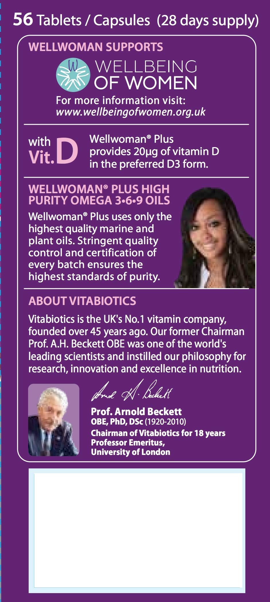 Wellwoman Plus vitamins close-up suggesting steady energy release.