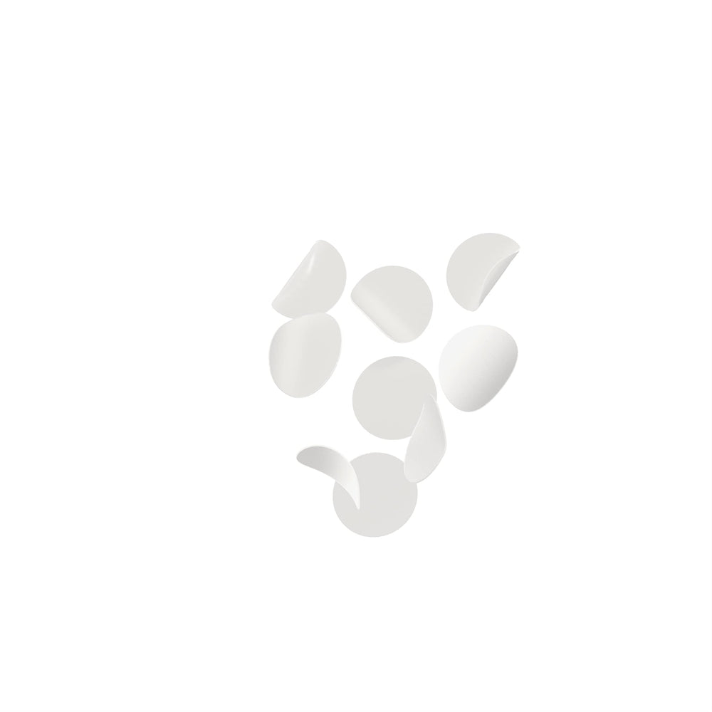 Welly parche hidrocoloide transparente, muestra absorción de fluidos