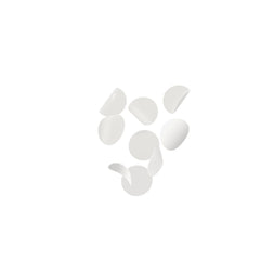Welly parche hidrocoloide transparente, muestra absorción de fluidos