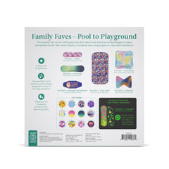 Welly large refill waterproof bandages stay on during water play.
