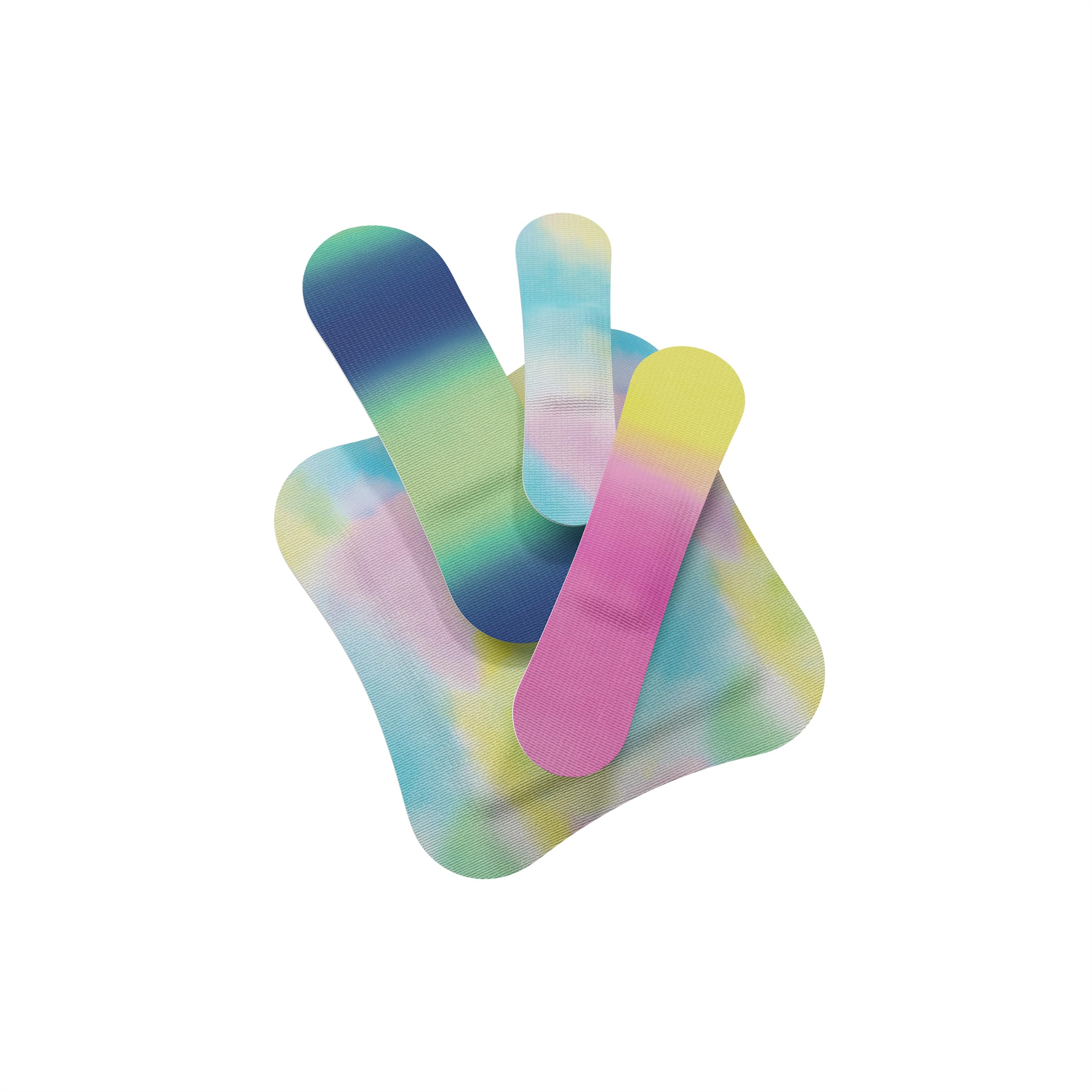 Welly assorted shapes bandages displayed for minor cuts and scrapes