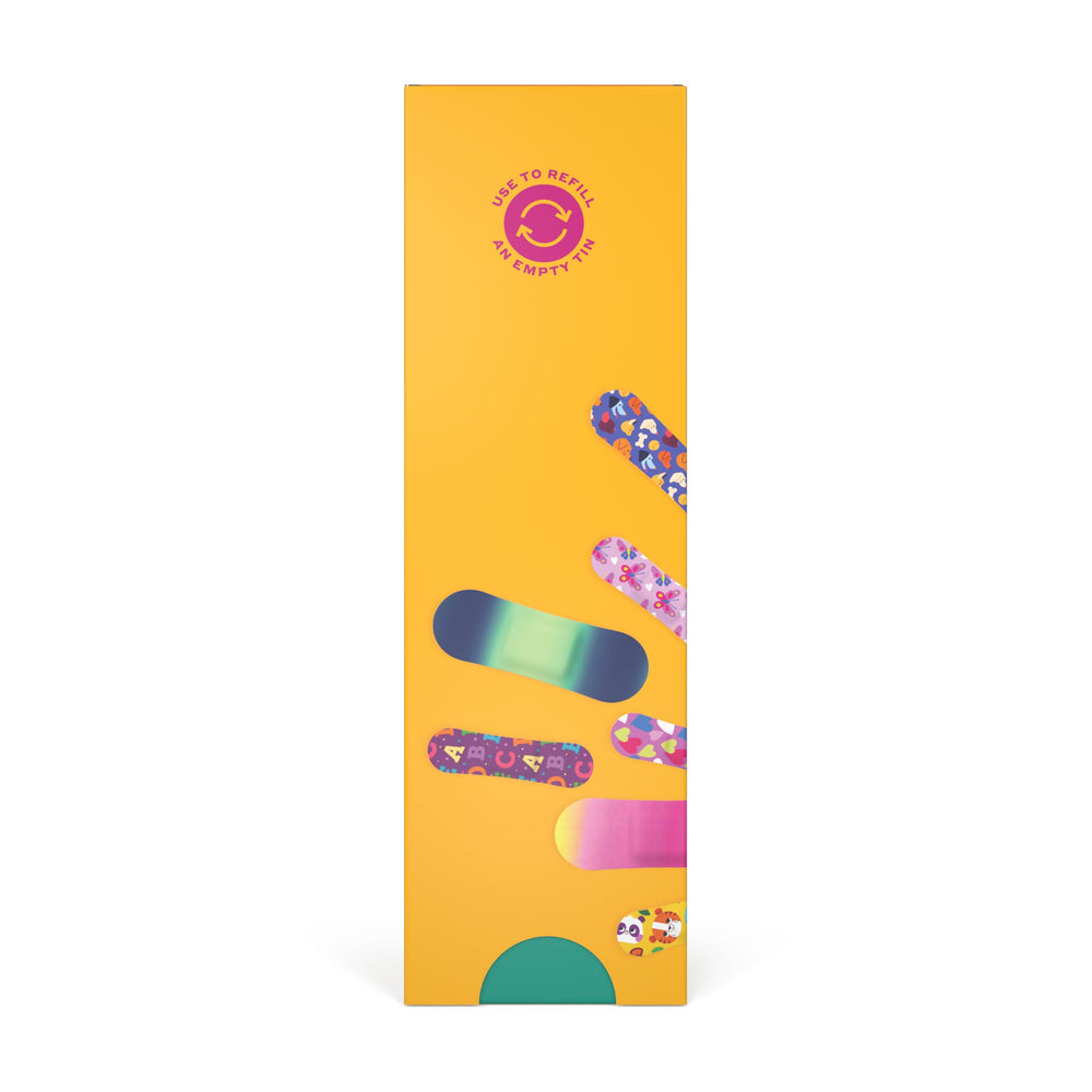Welly bandages sealed on all sides to keep dirt out during daily activities.