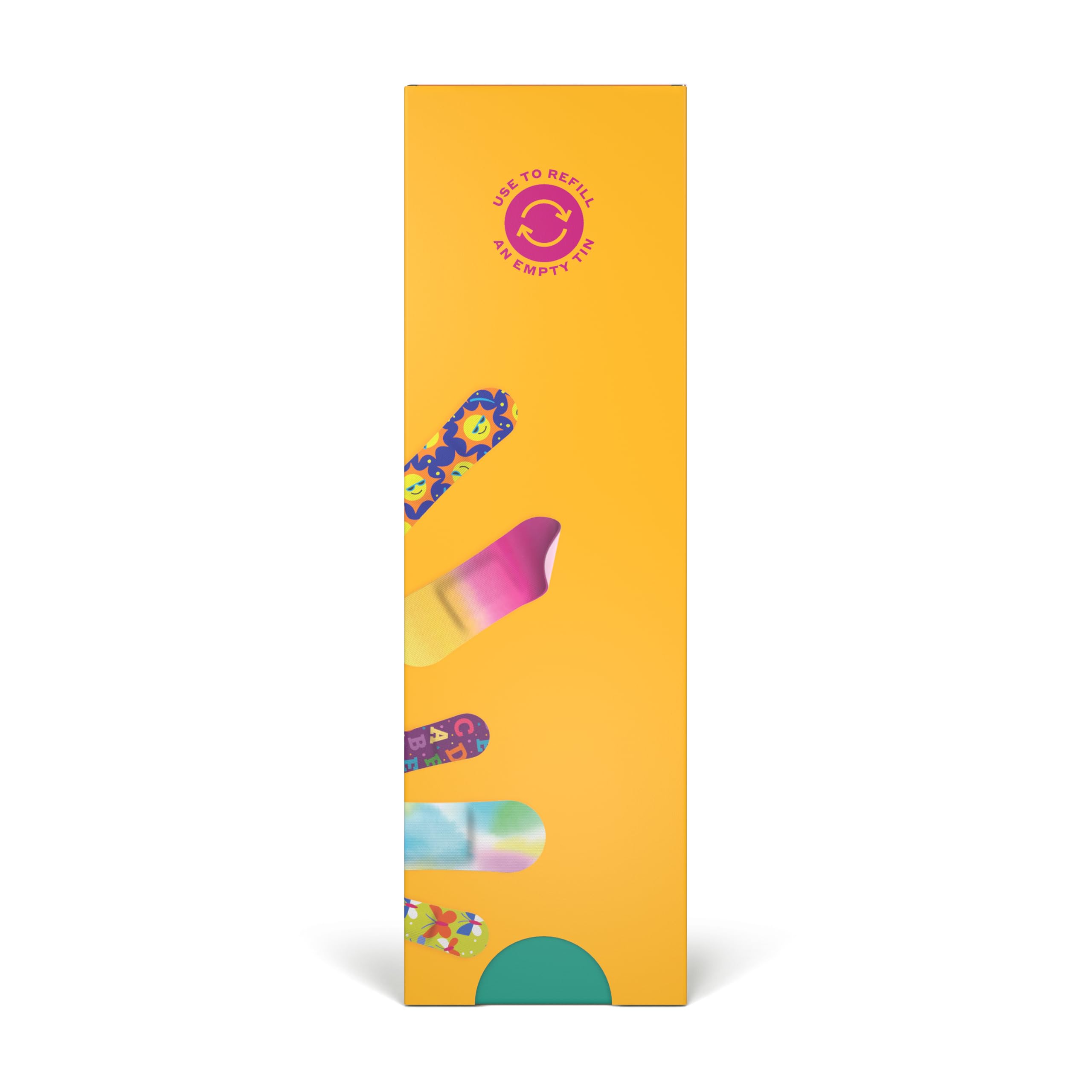 Welly bandages designed for tricky areas like elbows and knees.