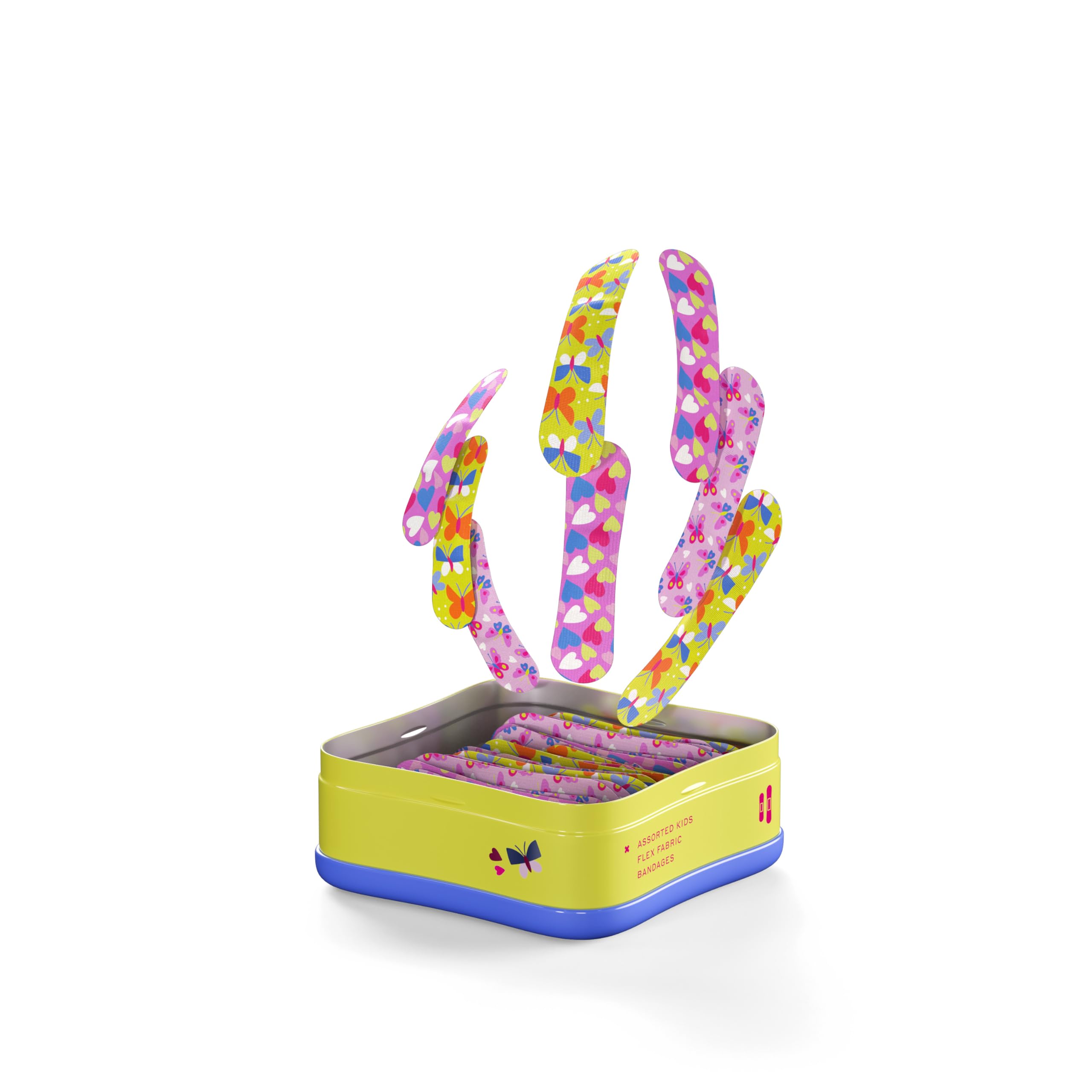 Set de 48 curitas Welly en dos tallas infantiles para movimiento
