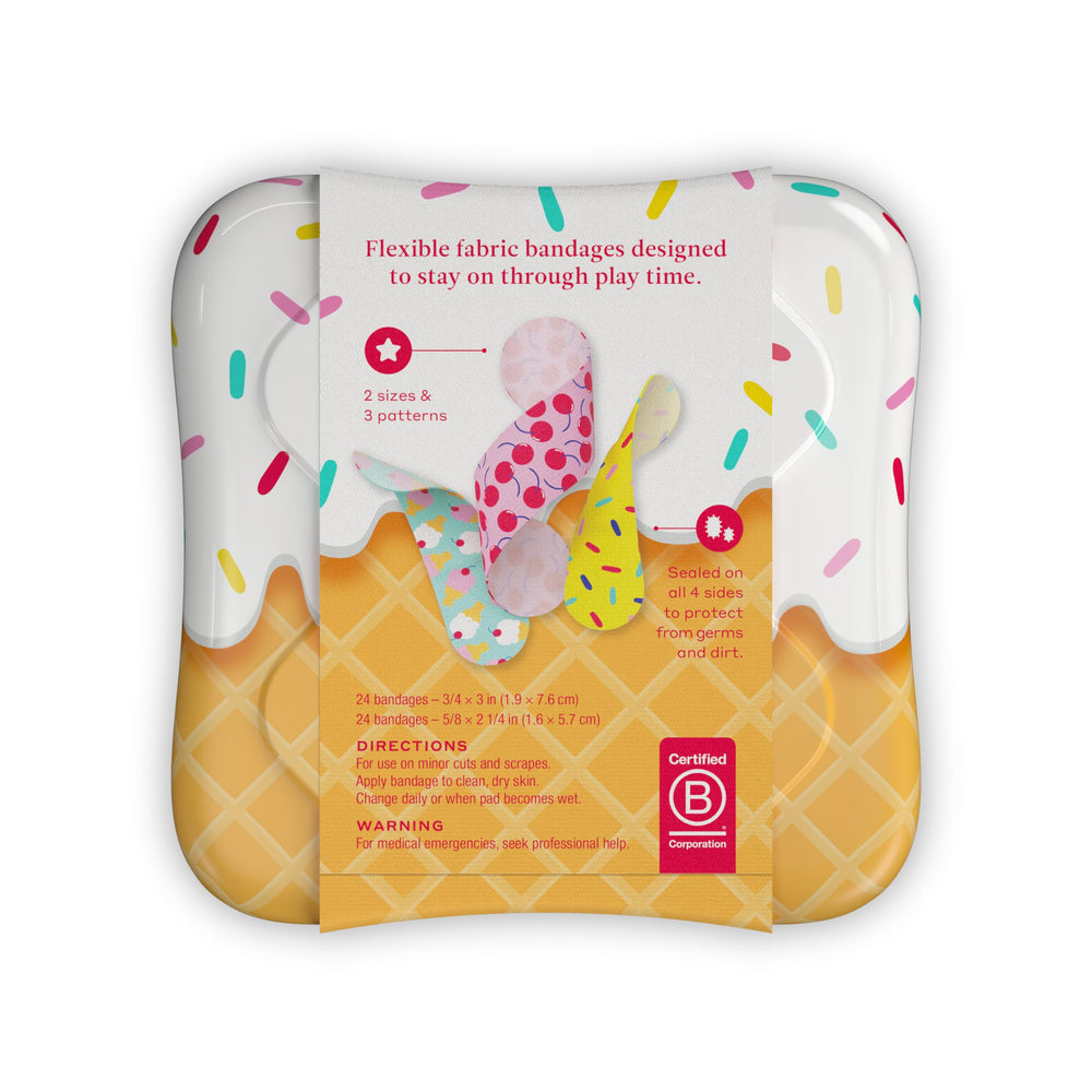 Curitas Welly con patrones de helado rosa, ideales para juegos al aire libre