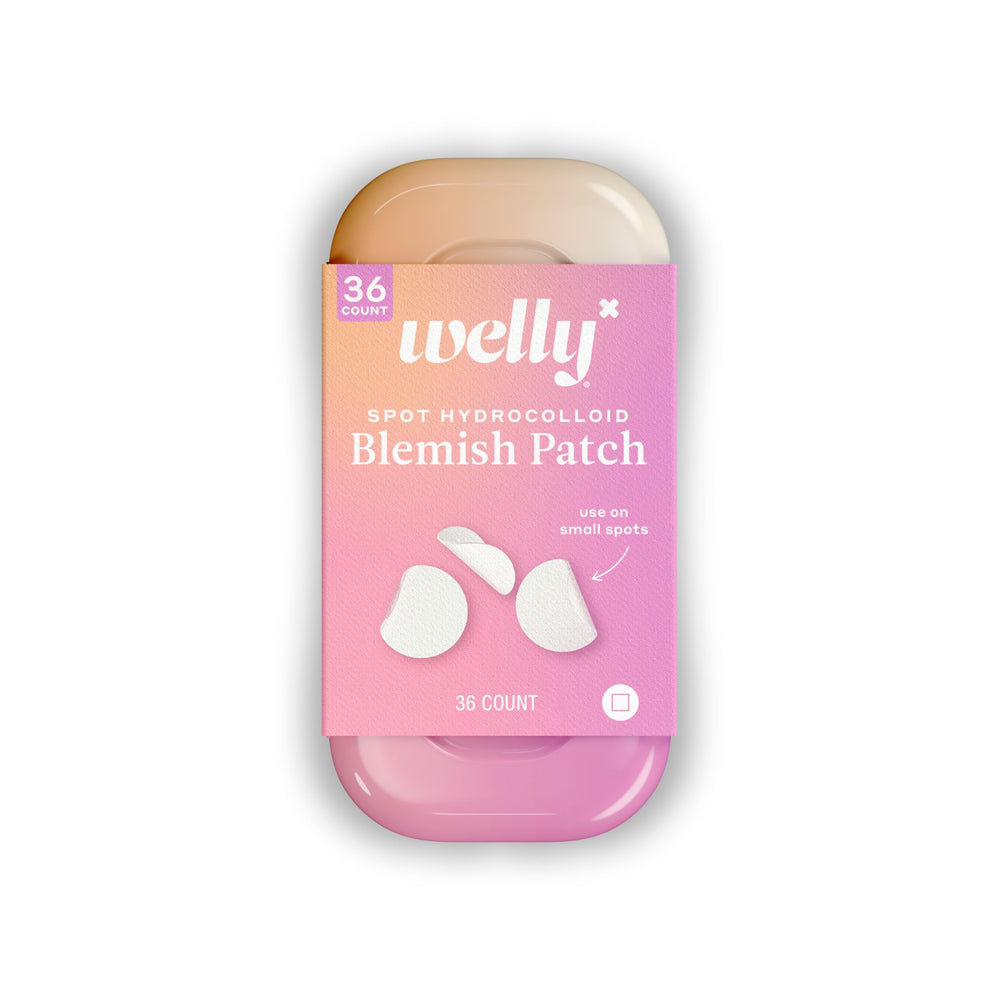 Welly parche hidrocoloide para acné, cobertura discreta del rostro