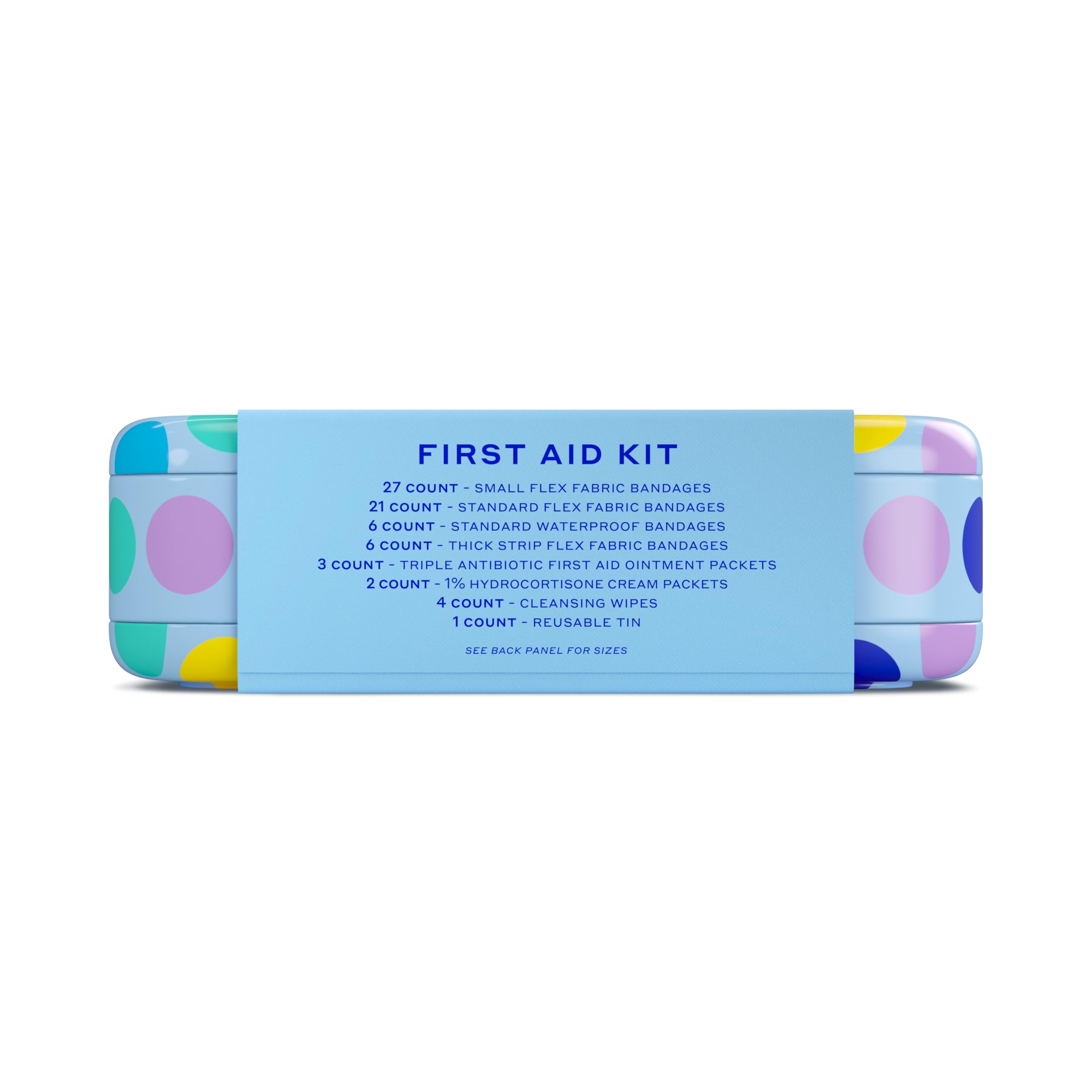 Welly First Aid Kit hydrocortisone cream packets relieve itching and irritation