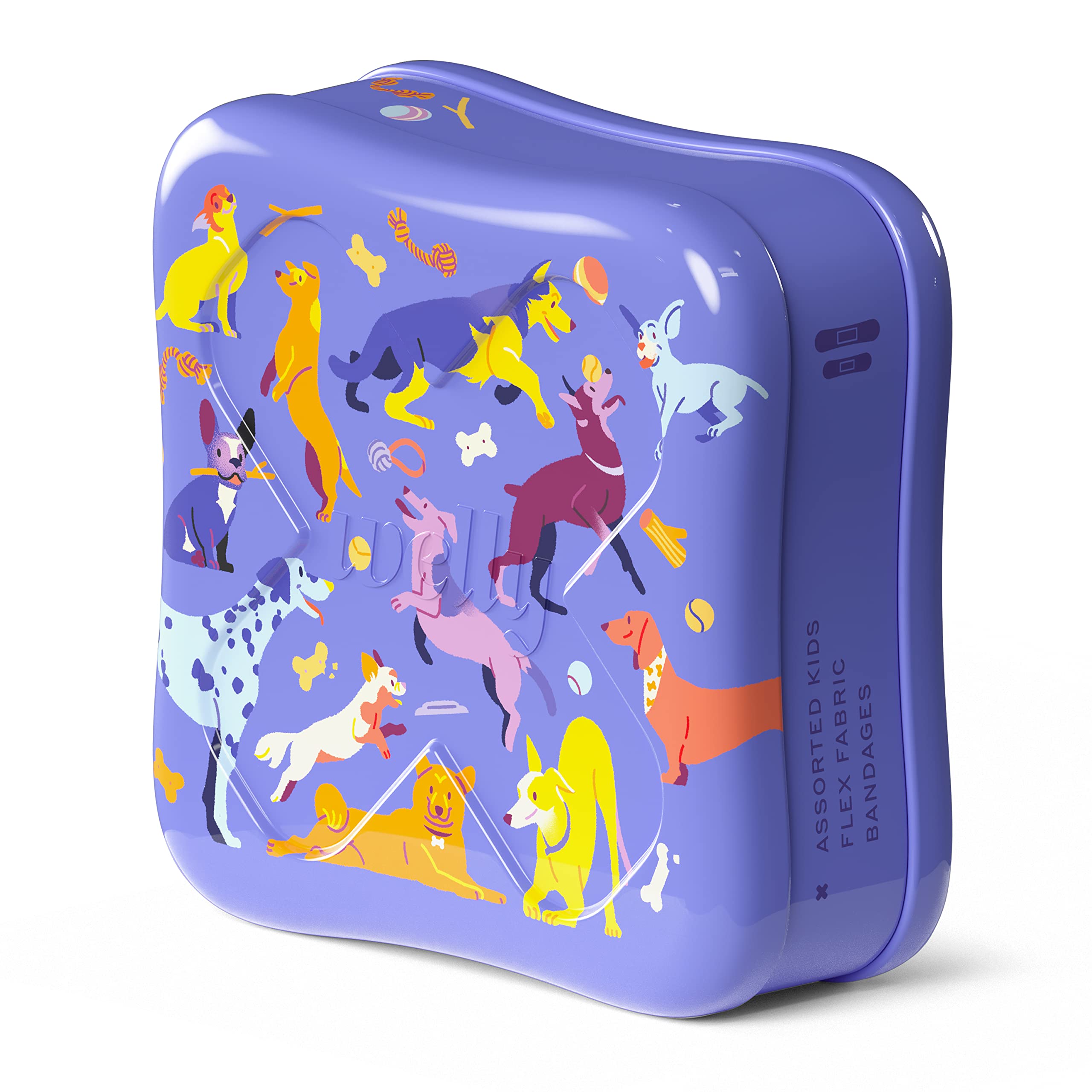 Tallas infantiles de tiritas Welly para uso cómodo durante juegos.
