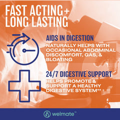 WELMATE Bifidobacterium packaging showcases 200 vegetarian capsules for daily routines.