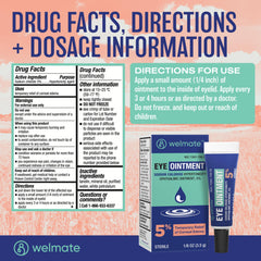 WELMATE Travel size tube for on-the-go eye care