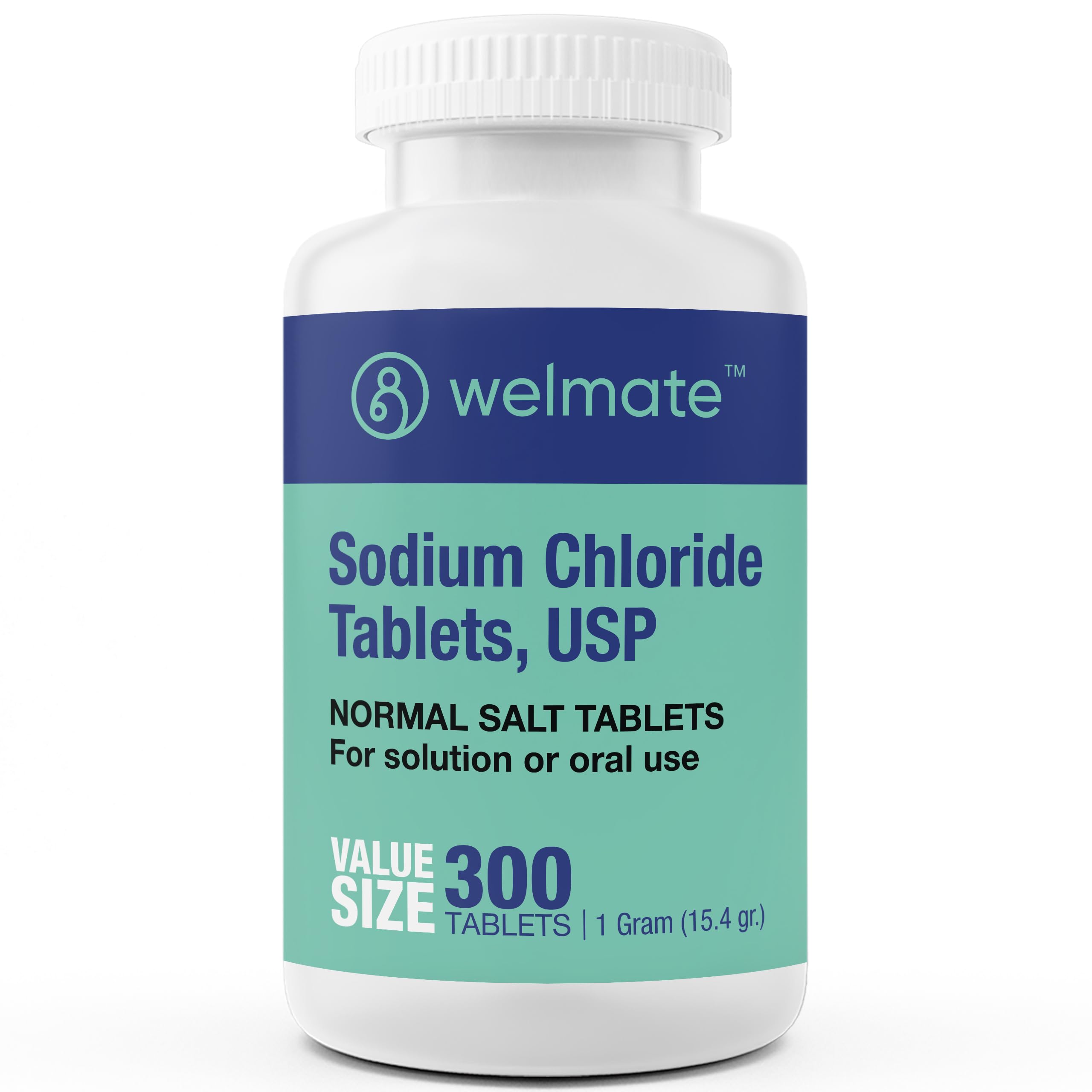 WELMATE sodium chloride tablet package for hydration support and electrolyte balance