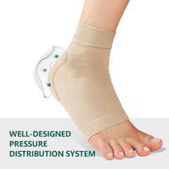 Welnove tendon sleeve showcasing two sizes for customizable compression.