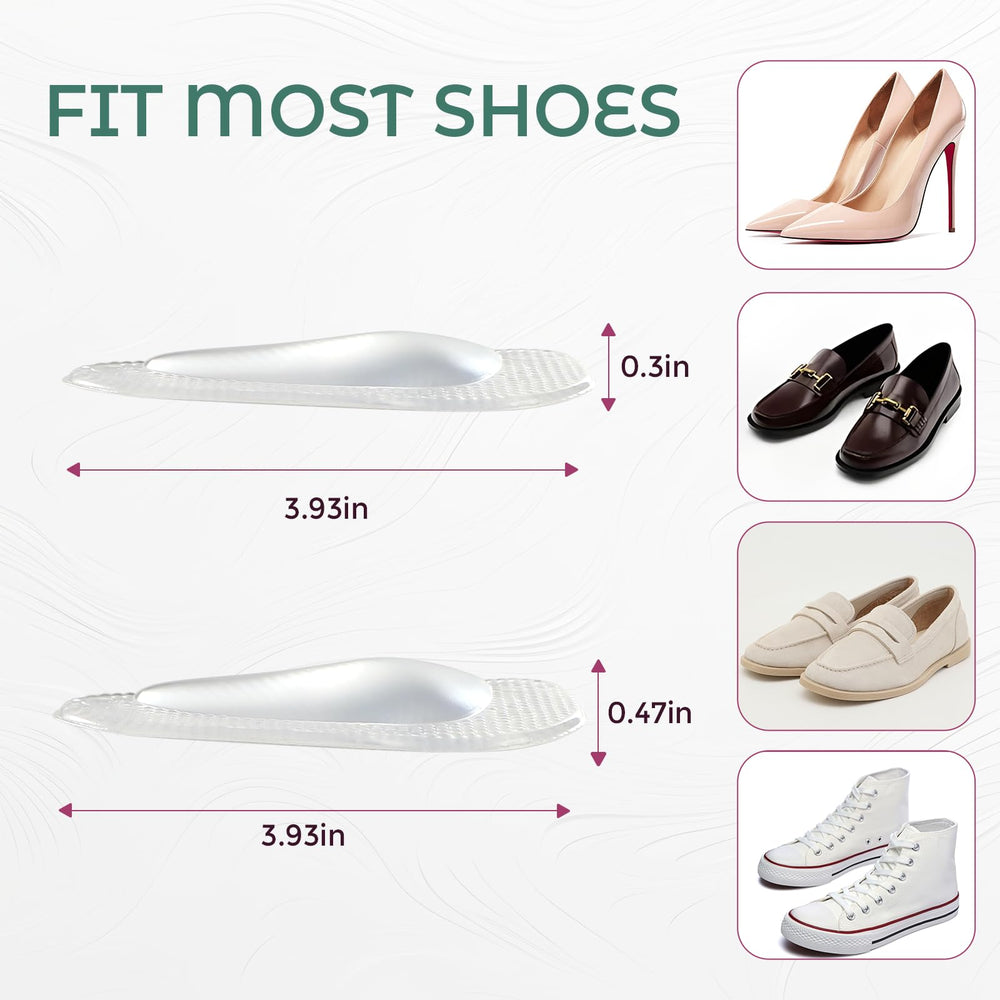 Welnove adjustable arch inserts offer versatile height options for personalized comfort