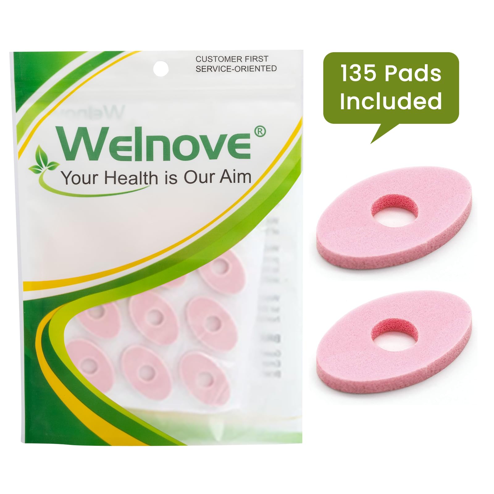 Welnove Almohadillas para zapatos reducen fricción y previenen roces.