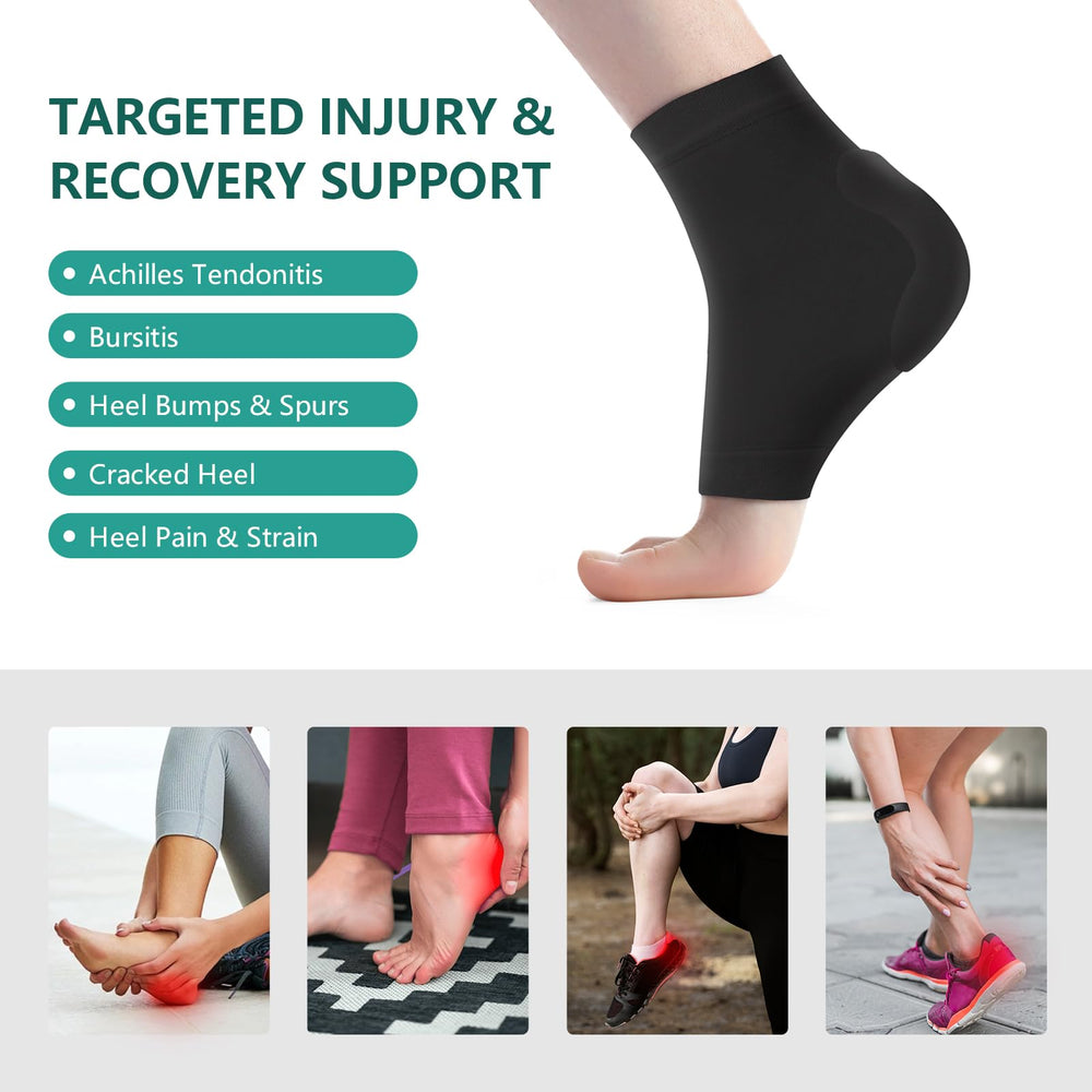 Welnove Breathable Fabric Compression Sleeve keeps feet dry during workouts