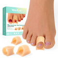Welnove Hammertoe Corrector – 6 Pack Toe Splints in 3 Sizes | Soft Gel Toe Straighteners