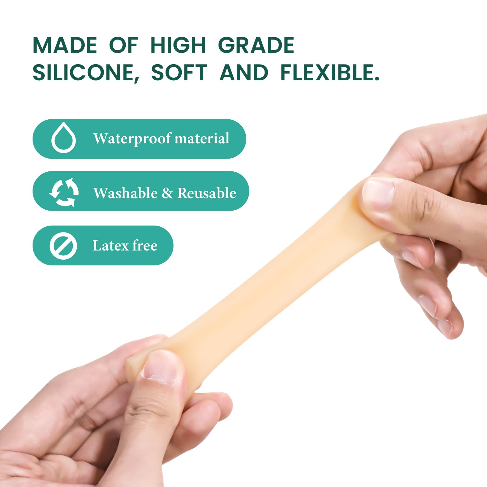 Welnove medium pack packaging showing easy-to-trim toe sleeves