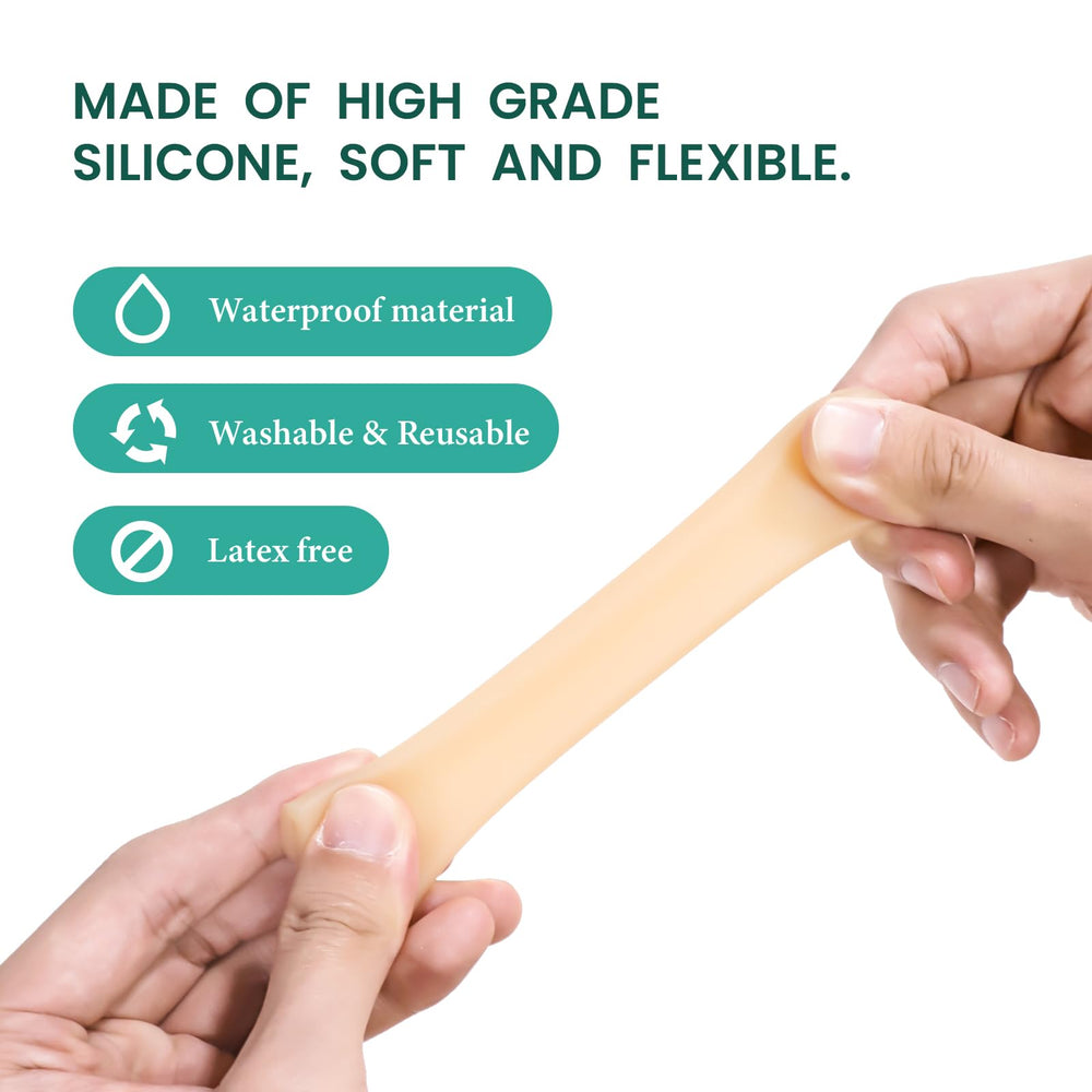Welnove medium pack packaging showing easy-to-trim toe sleeves