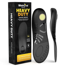 Welnove heavy-duty support insoles with reinforced arch support for long-standing comfort