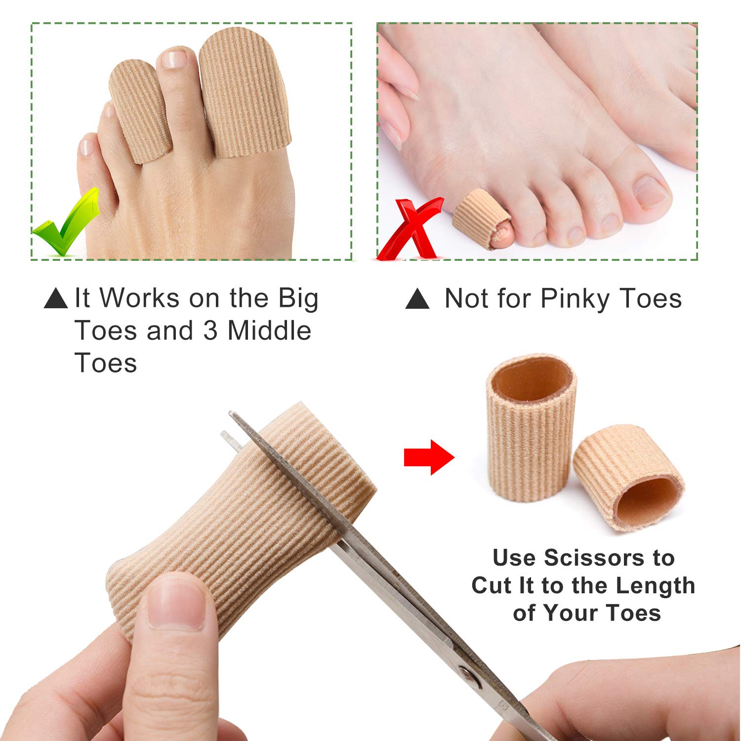 Welnove toe caps reusable and washable for lasting use
